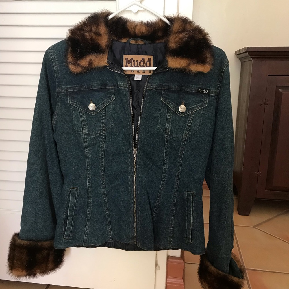 Vintage Mudd Denim Jean Jacket Women’s Size S